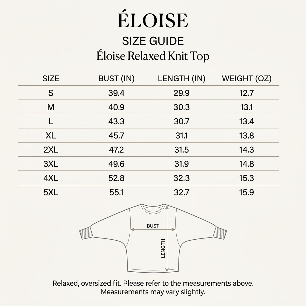 Éloise Relaxed Knit Top