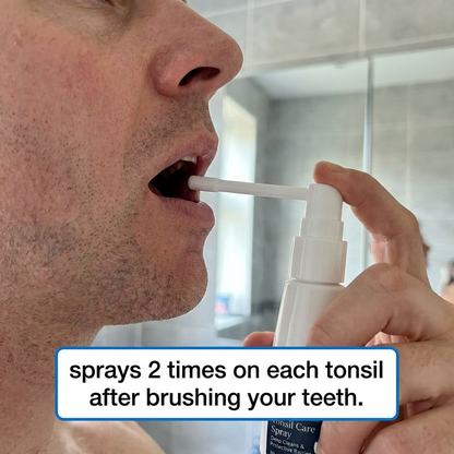 Tonsil Stone Spray — Reach & Clean Hidden Bacteria