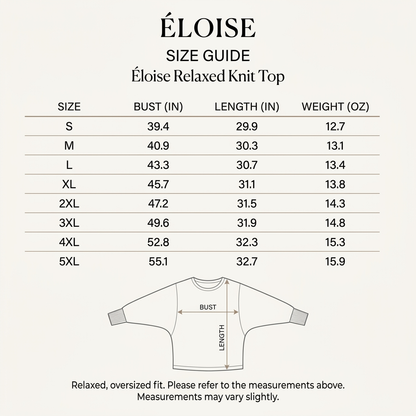 Éloise Relaxed Knit Top