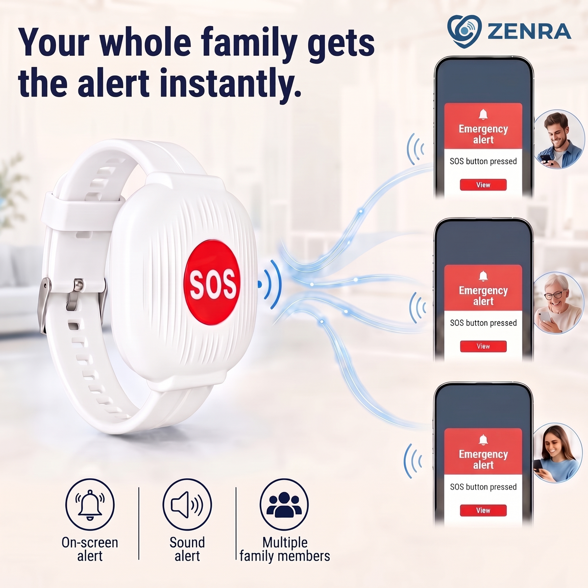 Zenra™ SOS Bracelet