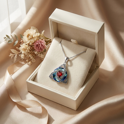 Zenra™ Witch Knot Birthstone Necklace
