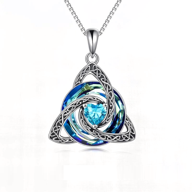 Zenra™ Witch Knot Birthstone Necklace