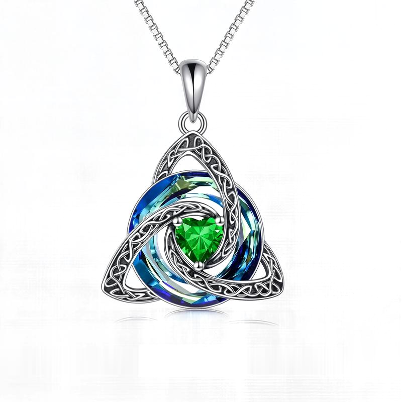 Zenra™ Witch Knot Birthstone Necklace