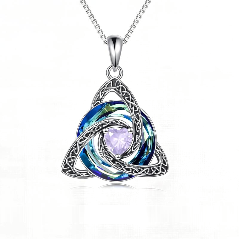 Zenra™ Witch Knot Birthstone Necklace