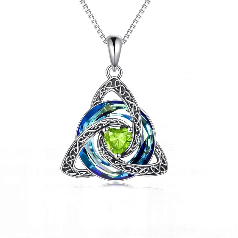 Zenra™ Witch Knot Birthstone Necklace