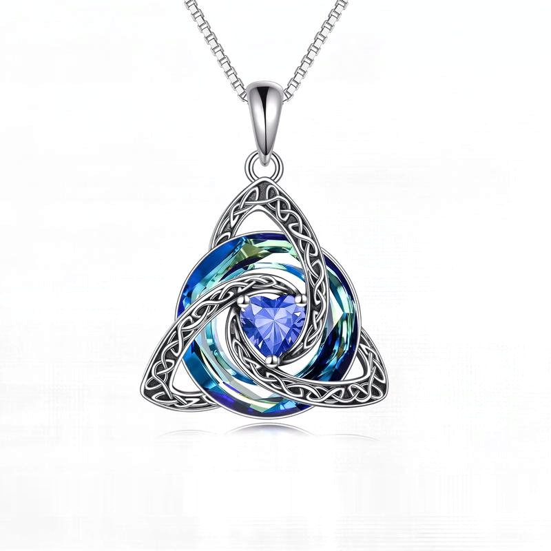 Zenra™ Witch Knot Birthstone Necklace